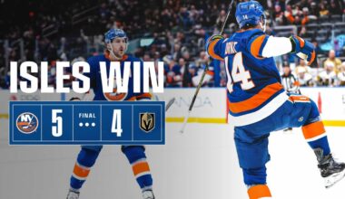 The Skinny: Islanders 5, Golden Knights 4 SO