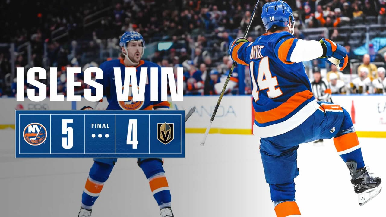 The Skinny: Islanders 5, Golden Knights 4 SO