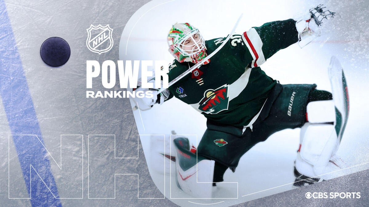 NHL Power Rankings: Wild leap into top five with Jesper Wallstedt in net