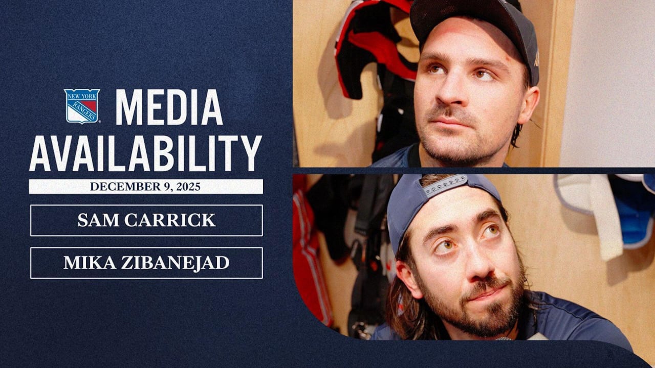 Practice: Carrick and Zibanejad | New York Rangers