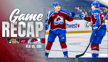 MacKinnon Sets Record For Most Goals in Avalanche Team History as Colorado Defeats Florida 6-2