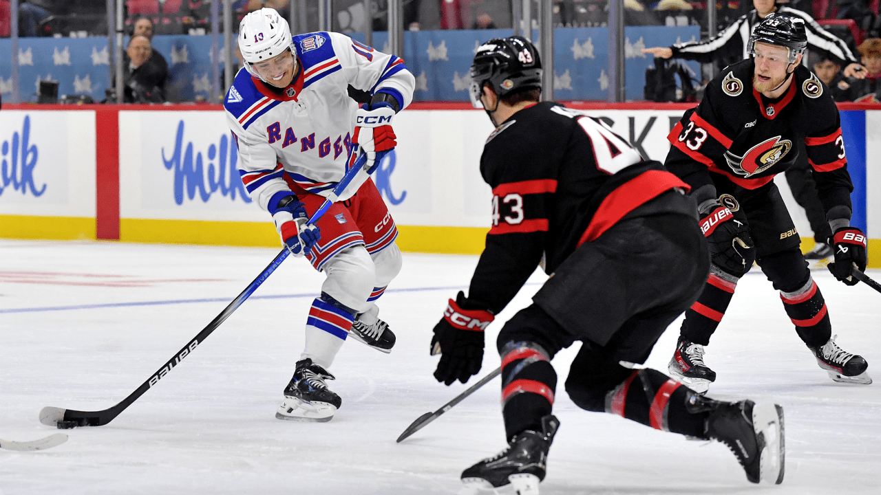 Panarin gets 900th point in Rangers win against Senators