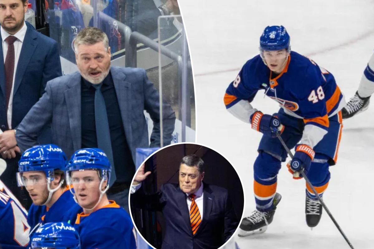 Pat LaFontaine is loving these Patrick Roy Islanders