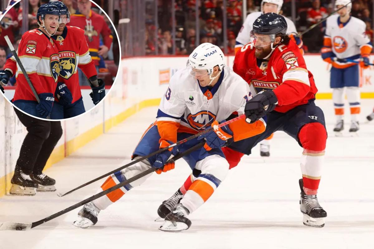 Islanders' three-game winning streak snapped in loss to Panthers