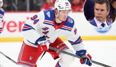 Where Gabe Perreault fits in Rangers' new prospect timeline