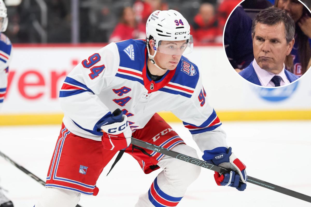 Where Gabe Perreault fits in Rangers' new prospect timeline