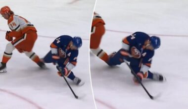 Bo Horvat exits early with leg injury in Islanders latest big blow