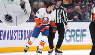 Islanders have Mat Barzal's back for defending Matthew Schaefer with stick-swinging incident