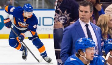 Rangers' Mike Sullivan has nothing but praise for Islanders' Matthew Schaefer