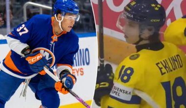 World Juniors: Islanders' Kashawn Aitcheson, Victor Eklund take stage