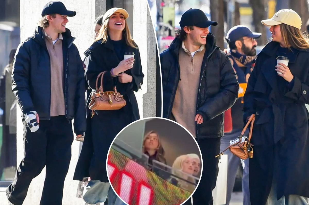 Tate McRae, Jack Hughes take NYC stroll day after she's at Devils game