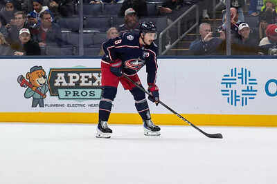 Blue Jackets defenseman Zach Werenski suffers scary lower-body injury, day-to-day status confirmed