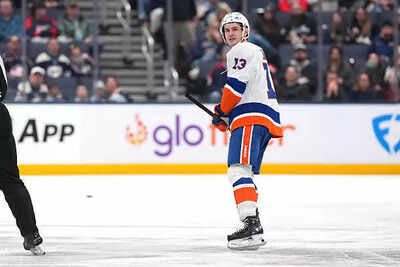 Why is New York Islanders forward Mathew Barzal not suspended after slashing opponent Mason Marchment?