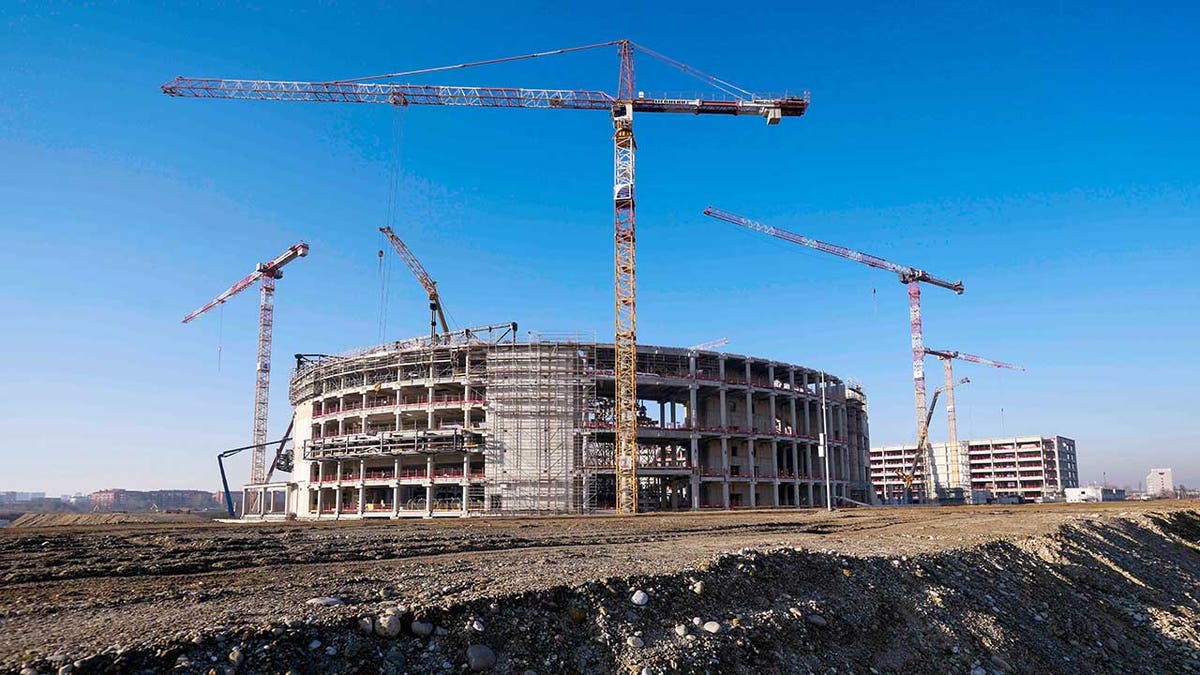 Olympic hockey arena