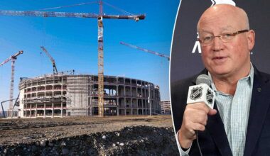 NHL players' Olympic return threatened by arena construction delays