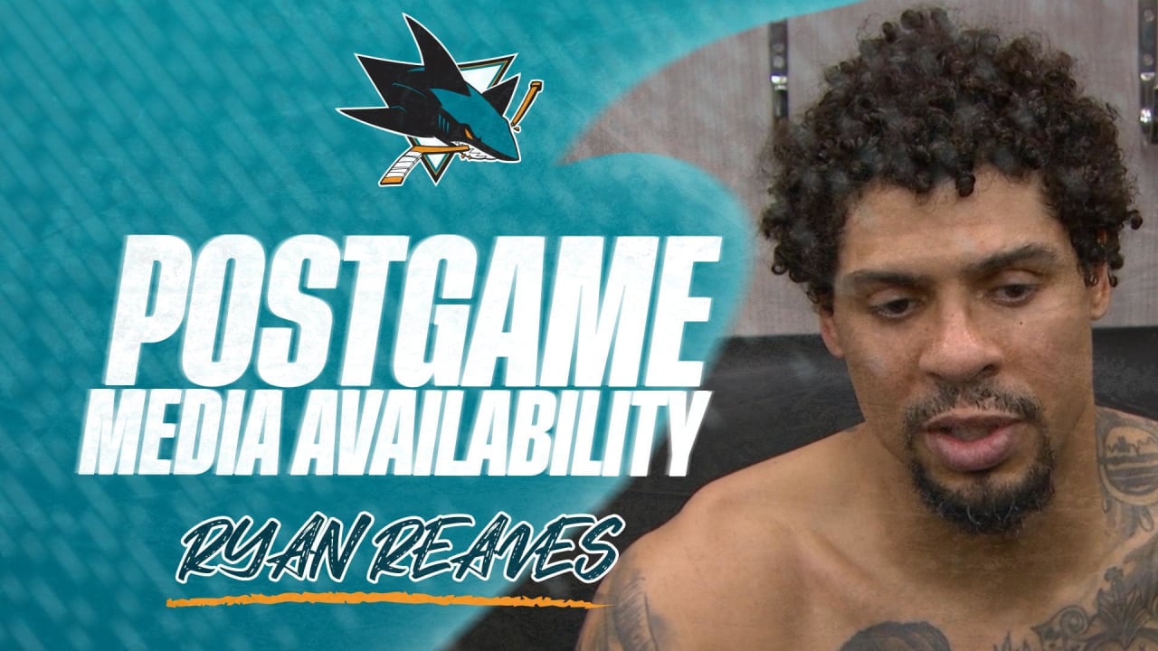 Postgame at PHI(12/9): Reaves | San Jose Sharks