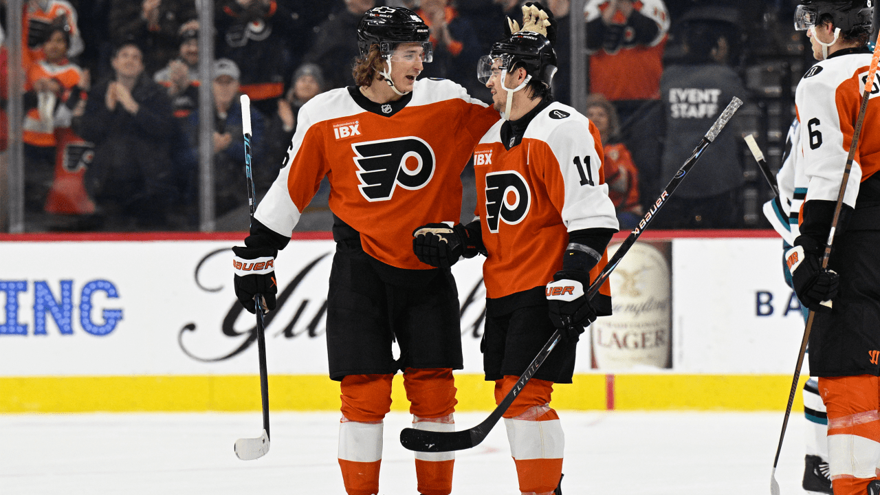 Flyers overcome early deficit, slow down Sharks