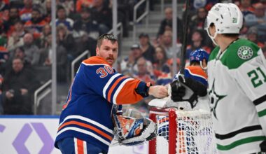 Stuart Skinner–Calvin Pickard's emotional moment sparks rumor about Tristan Jarry trade to Oilers