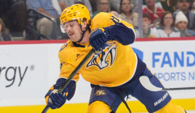 Ozzy Wiesblatt's injury absence will have consequences for Predators