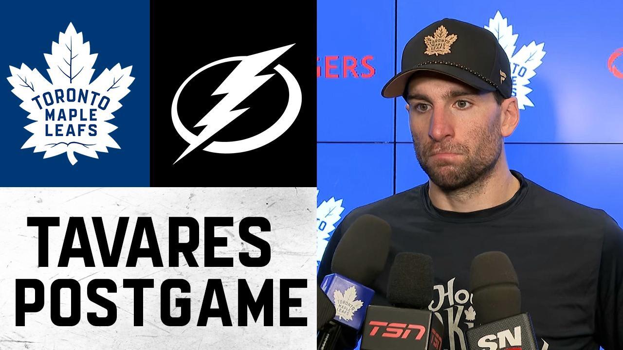 John Tavares | Post Game vs. Tampa Bay Lightning | December 08, 2025