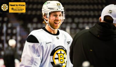 Need to Know: Bruins at Flames 