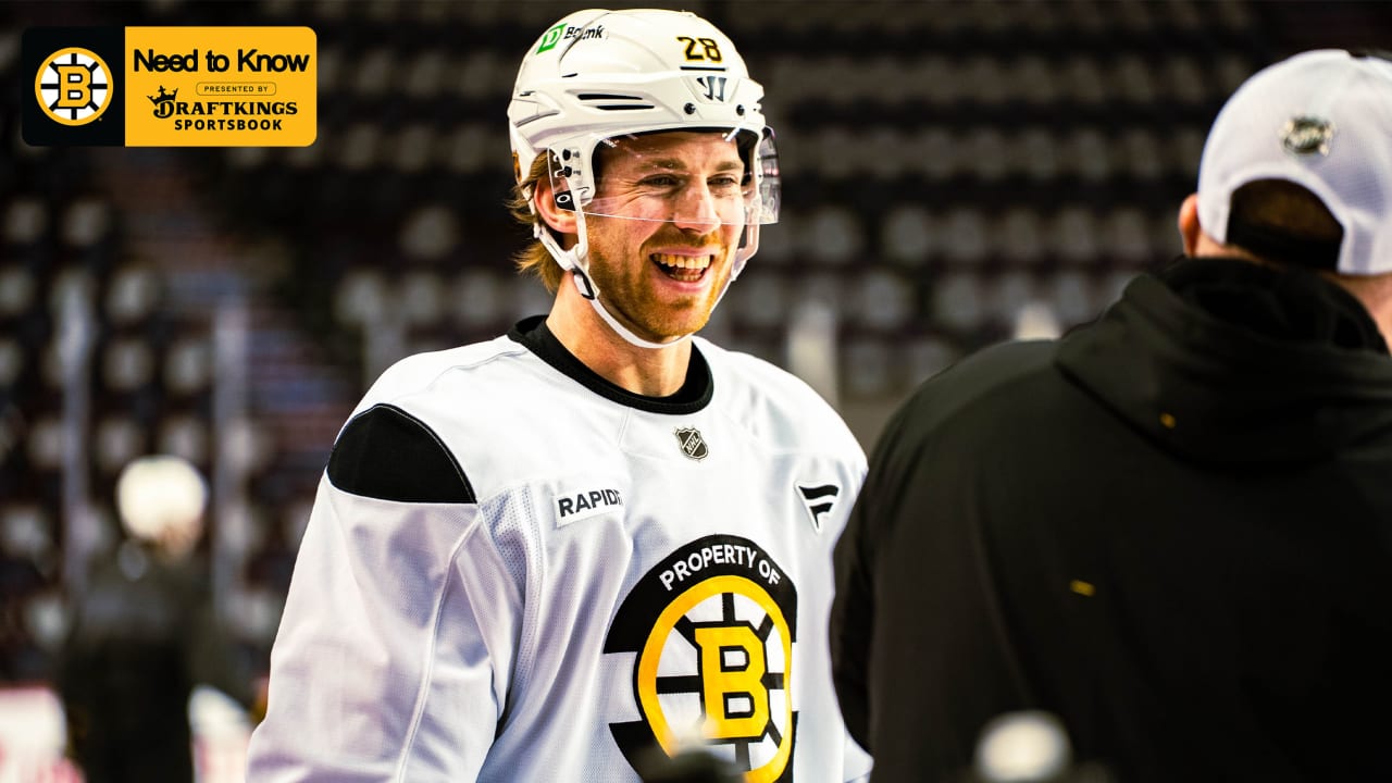 Need to Know: Bruins at Flames 