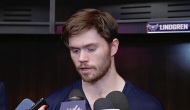 Connor McMichael | Postgame | Washington Capitals