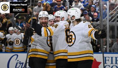 Bruins Beat Blues and Extend Win Streak to Three Games, ‘All About Character’