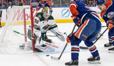 Impenetrable Wallstedt shows Oilers what could have been