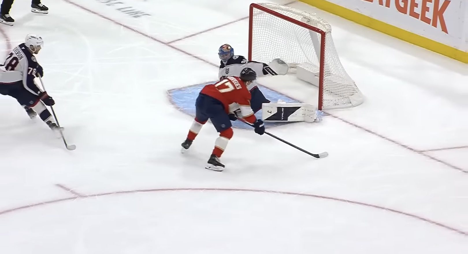 Panthers Storm Back to Beat Blue Jackets 7–6 in Overtime Thriller