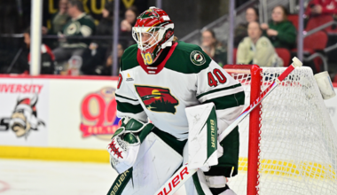 IOWA WILD AND CAL PETERSEN ANNOUNCE “GOALIES GIVE BACK” INITIATIVE