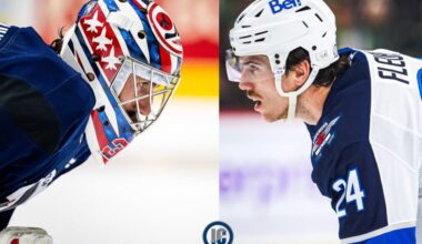 Winnipeg Jets coach Scott Arniel with the latest on Connor Hellebuyck & Haydn Fleury – Illegal Curve Hockey