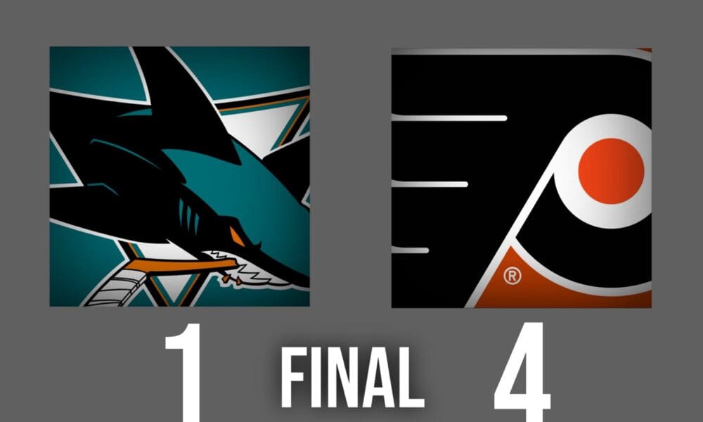 Flyers Dominate in Murchison's NHL Debut