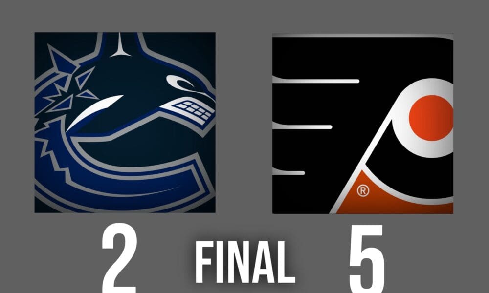 Flyers Fourth Line Powers Big Win vs. Canucks Monday Night