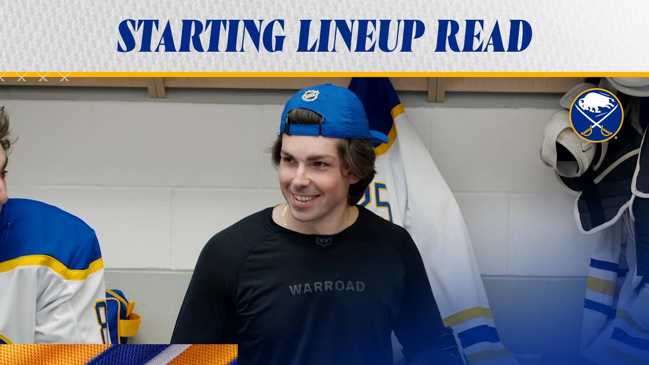 Starting Lineup Read | Buffalo Sabres