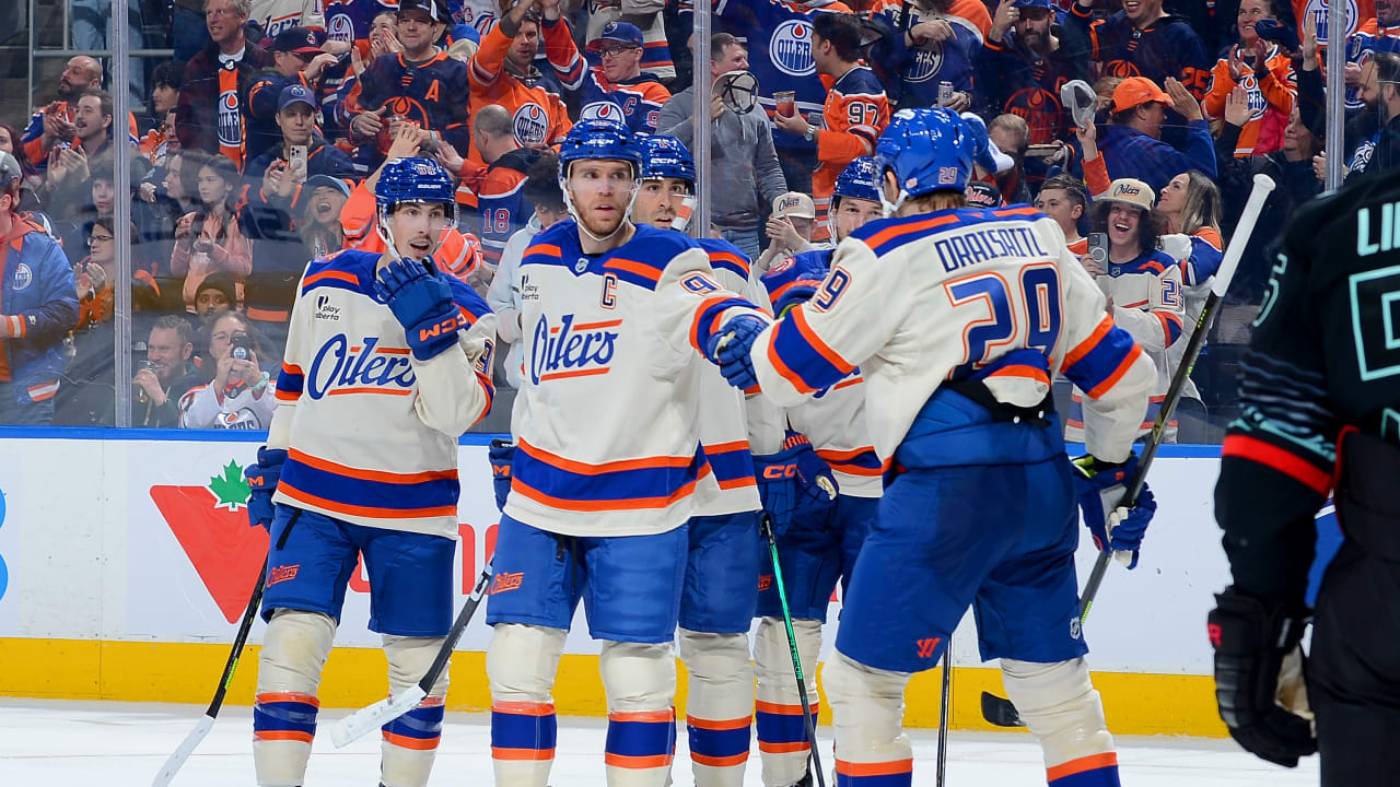 GAME RECAP: Oilers 9, Kraken 4