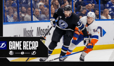 Recap: Islanders 2, Lightning 0