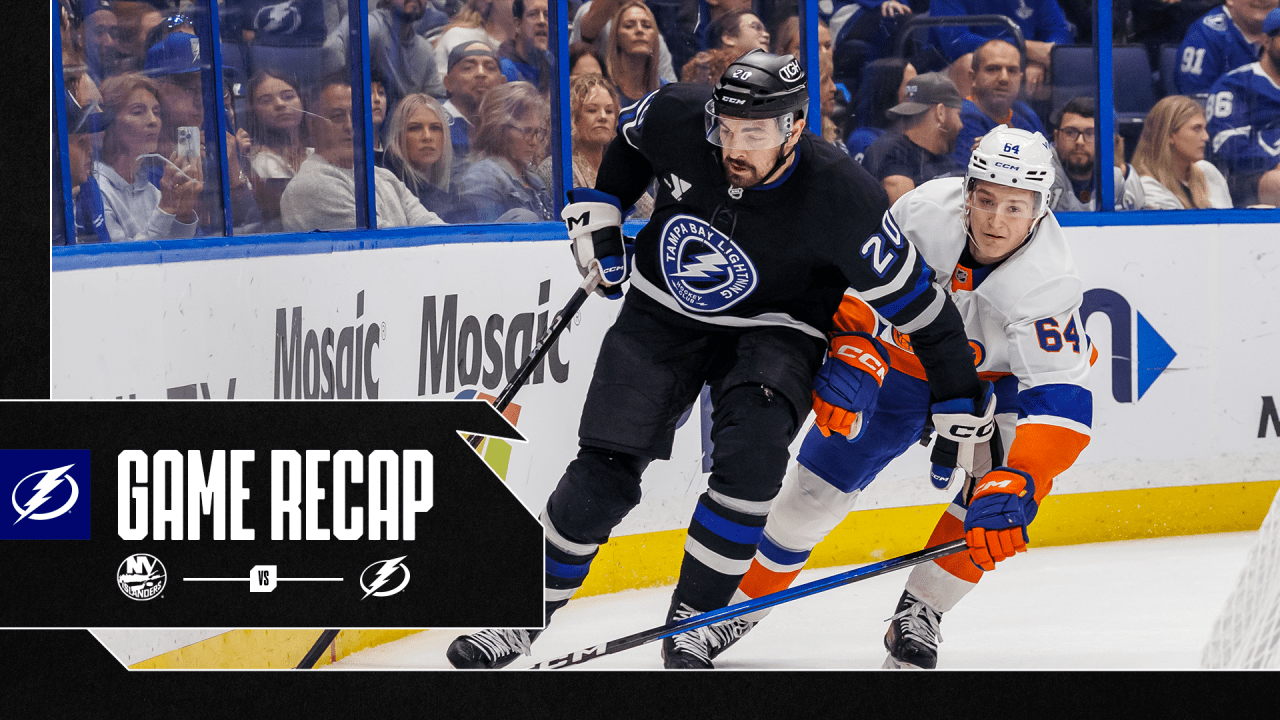 Recap: Islanders 2, Lightning 0