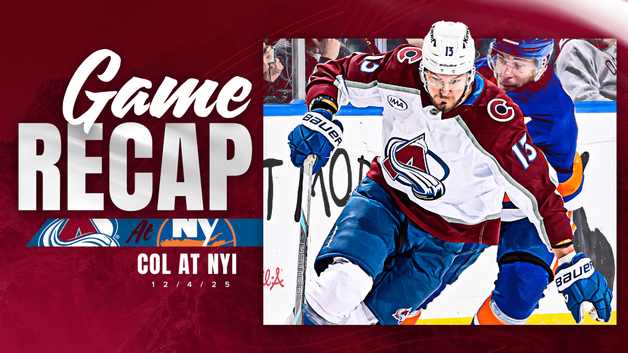 Avalanche Falls 6-3 to Islanders