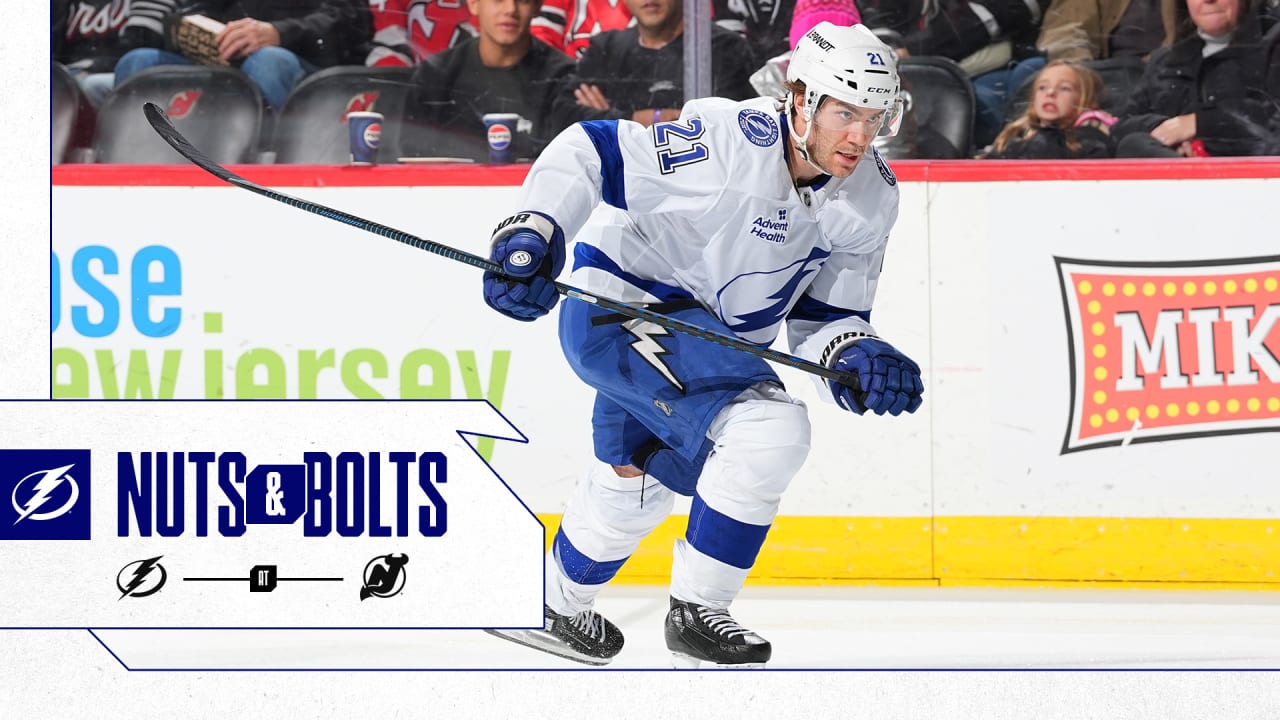 Nuts & Bolts: Lightning continue road trip in Newark