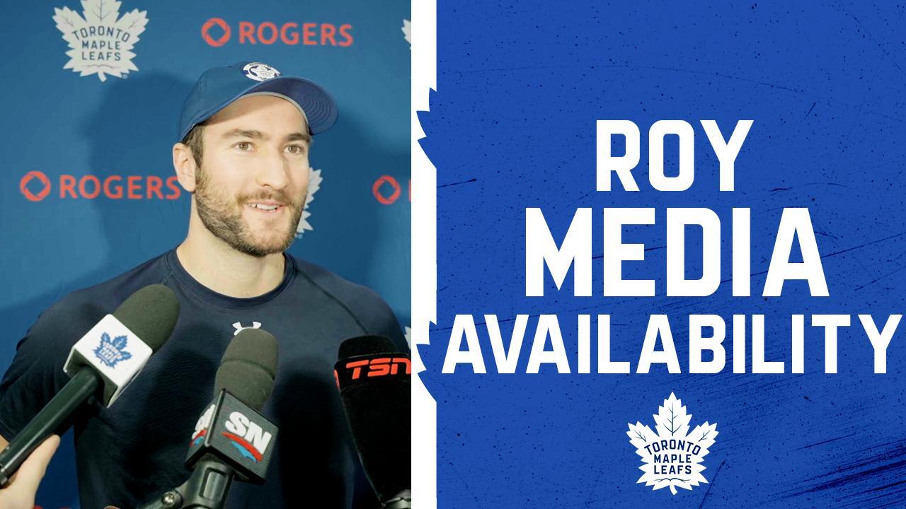 Nicolas Roy | Pre Game @ Carolina Hurricanes | December 04, 2025