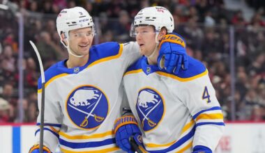 Byram wins it in OT, Sabres stay hot with 7-straight wins to defeat Senators