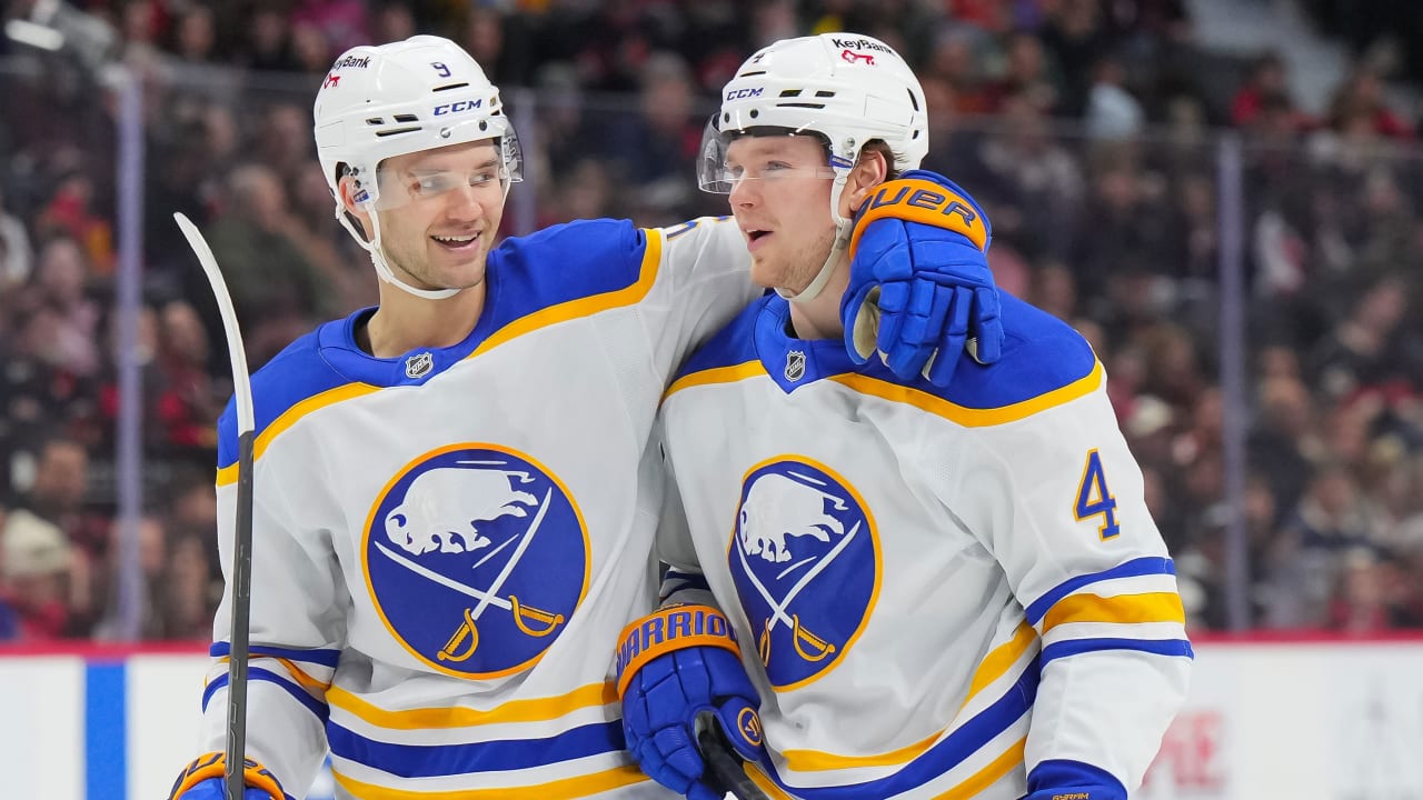 Byram wins it in OT, Sabres stay hot with 7-straight wins to defeat Senators