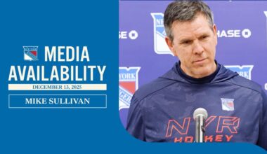 Pregame: Mike Sullivan | New York Rangers