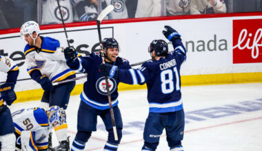 BLOG: Iafallo's turn with Scheifele and Connor