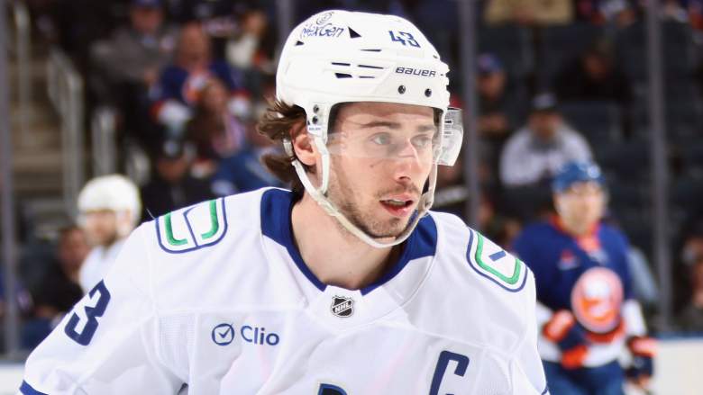 The Detroit Red Wings could land Quinn Hughes in a blockbuster hockey trade involving a current roster player.
