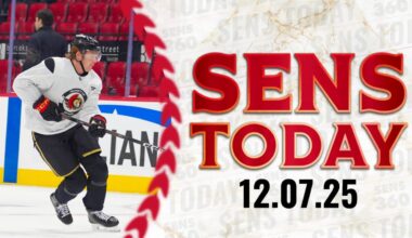 Sens Today: Halliday Continues to Grow with the Team