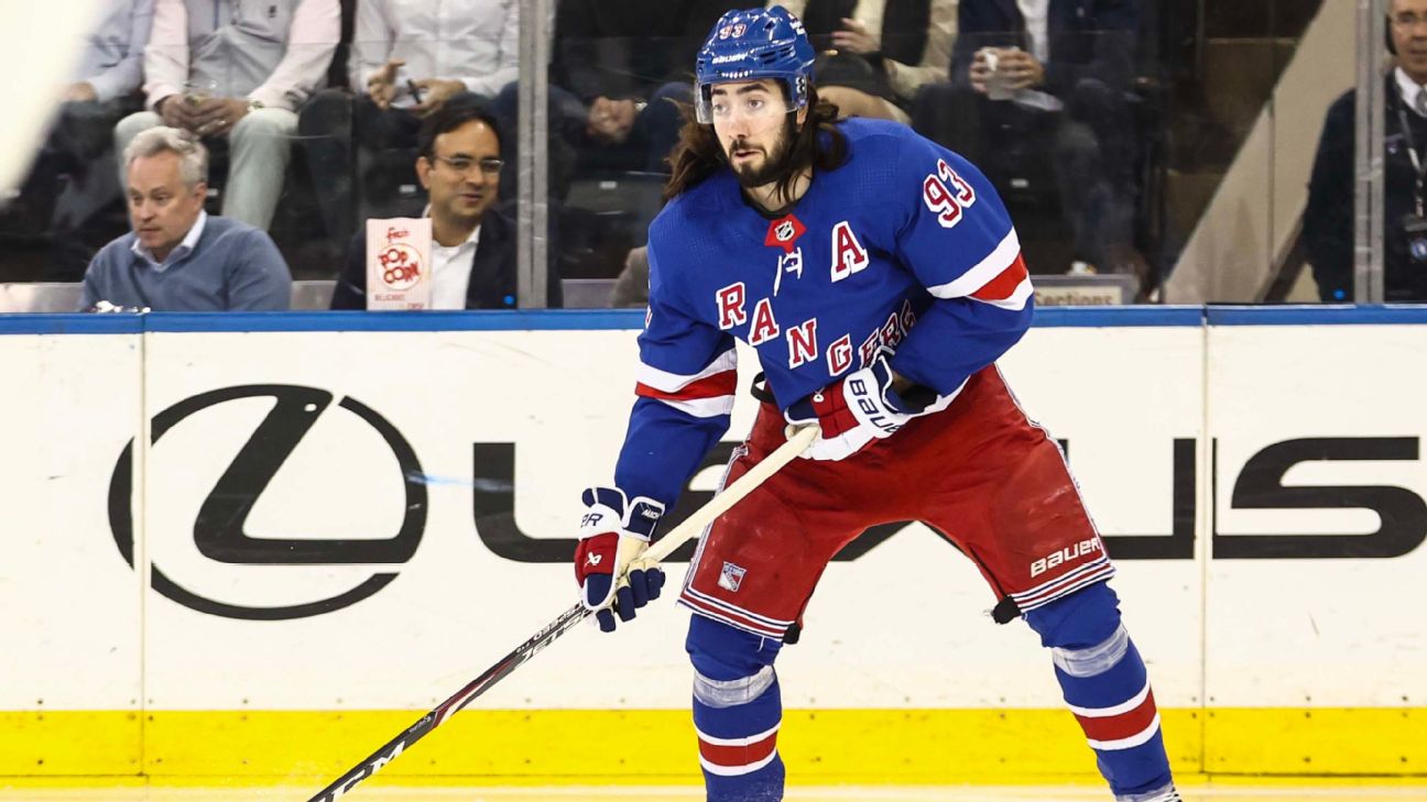 Rangers' Zibanejad sitting out vs. Ducks after missing team meeting