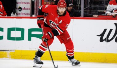 Jaccob Slavin returns in Hurricanes' win, eyes Olympics