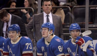 Rangers HC Sends 6-Word Message on Mitch Marner’s OT Stunt Going Unpunished